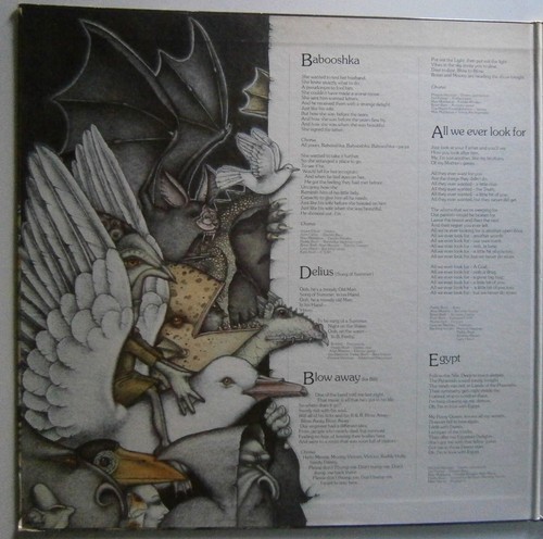 KATE BUSH: NEVER FOR EVER (EMI) 1980 JAPANESE ISSUE LP With INSERT - Picture 3 of 6