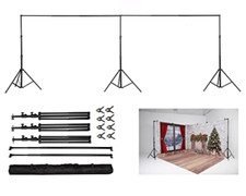 Kate 10x20ft 3x6m Photography Backdrop Frame Stand for Room Set Adjustable Hea