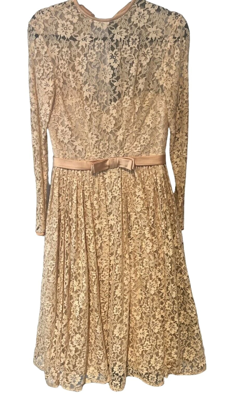 Ropa Vintage de cóctel de Satén eveningwear para Mujeres