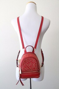 rhea mini studded leather backpack