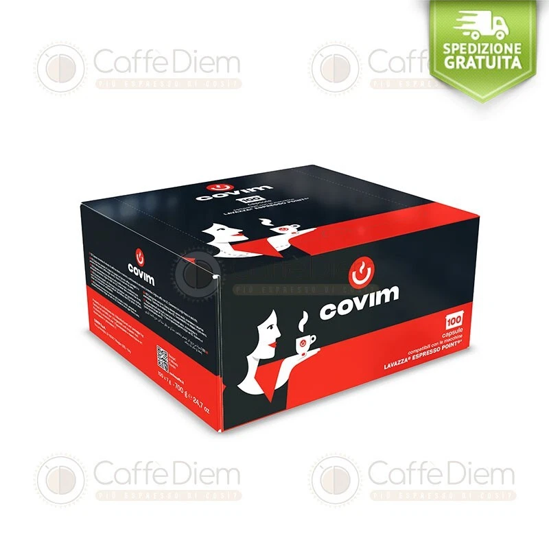 300 Cialde Capsule COVIM OROCREMA EPY Compatibili Lavazza Espresso Point Mini - Immagine 4 di 4