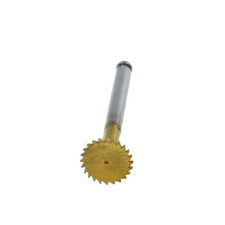 Dental Saw Disk Sharp Ultra Thin Bone Cutting Wheel Disc High Hardness Golden7mm
