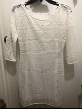 Women’s Express Lace Dress Small Beige