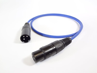 Mogami 3080 AES/EBU Digital Blue Cable 110 Ohm | HIFI XLR Male to Female.