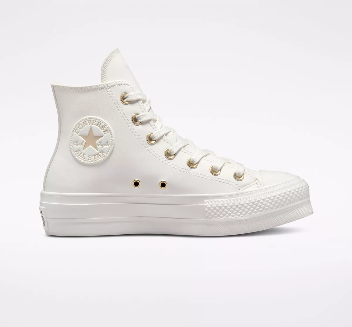 Chuck Taylor All Star Lift Platform Leather Women's Low Top Shoe. Converse .com