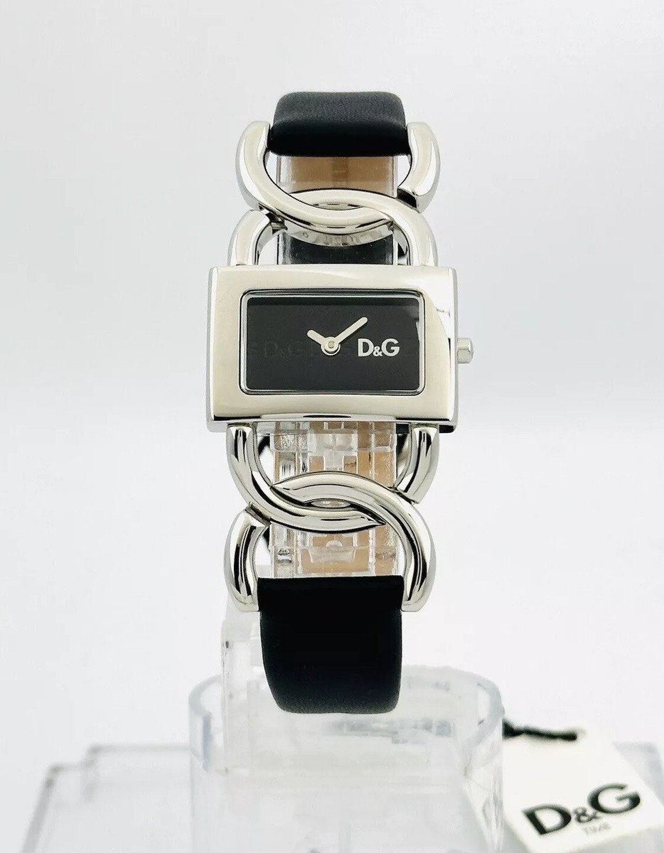 D&G Dolce & Gabbana DW0562 Women's DONNA Stainless Steel Black
