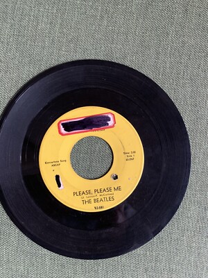 THE BEATLES PLEASE, PLEASE ME/FROM ME TO YOU VEE JAY YELLOW LABEL
