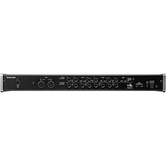 TASCAM US16X08 16-Mic Line Rackmount Audio Interface with 