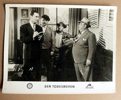 TODESREIFEN Suspense AUSHANGFOTO #C German L C ´50 EA BELITA Barry SULLIVAN