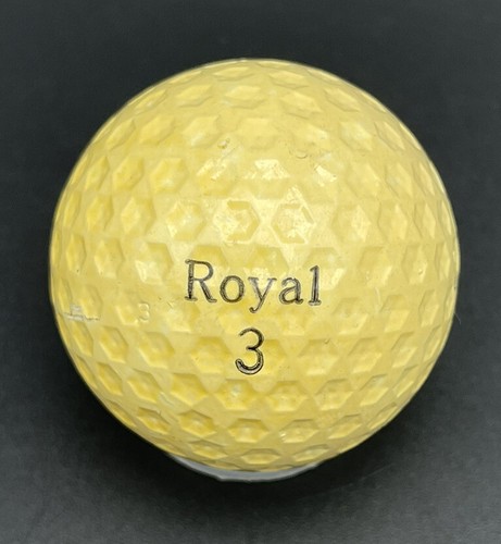 Roman Meal Vintage Logo Golf Ball (1) Royal Uniroyal Pre-Owned - Picture 2 of 4
