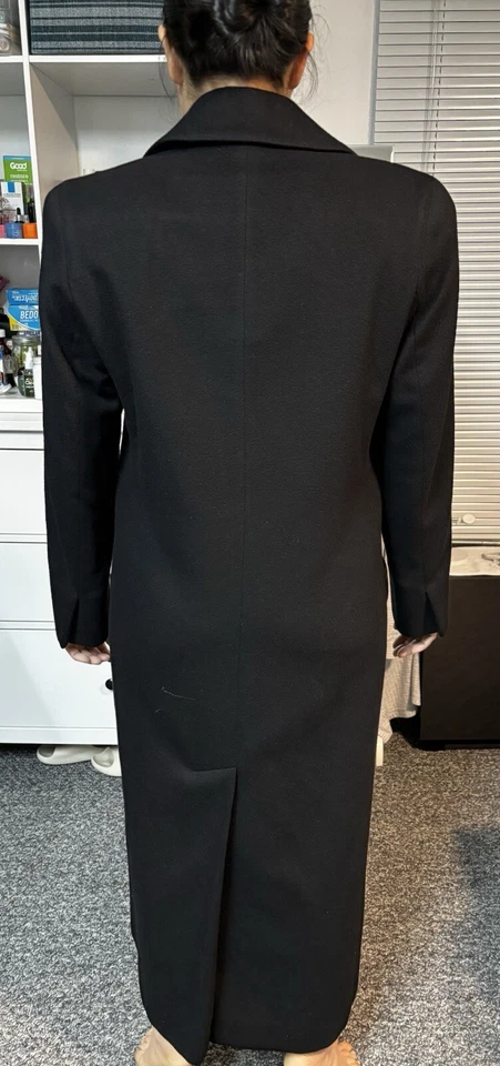 Auténtica gabardina larga Fleurette para mujer M o L 100% cachemir puro vintage  Foto 4 de 4