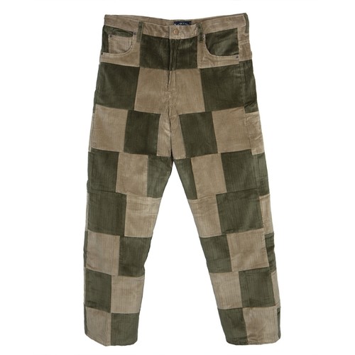 Corduroy Patchwork Pants | eBay