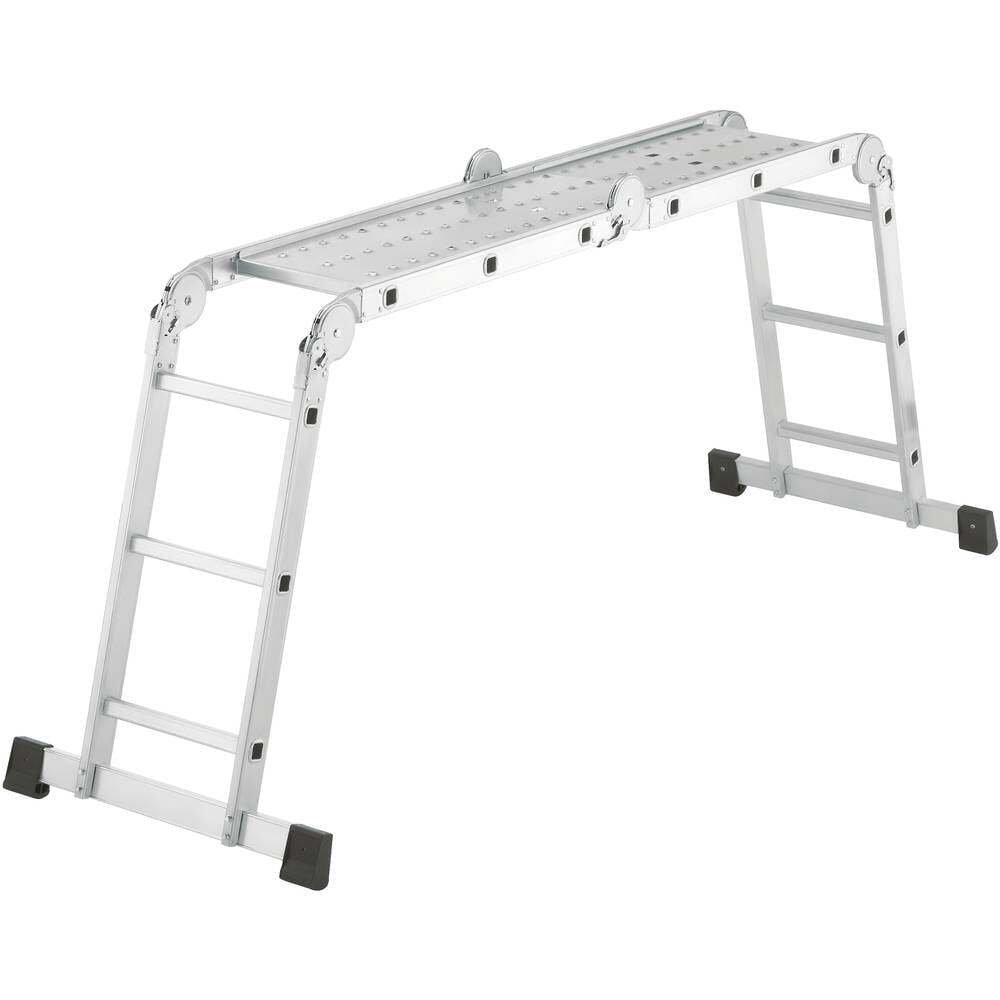 Hailo ProfiStep® combi 7412-037 Alluminio Scala multifunzione Altezza operativa