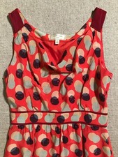 Moulinette Soeurs Anthropologie Women’s Dress 4 Cowl Front Sleeveless Silk #M