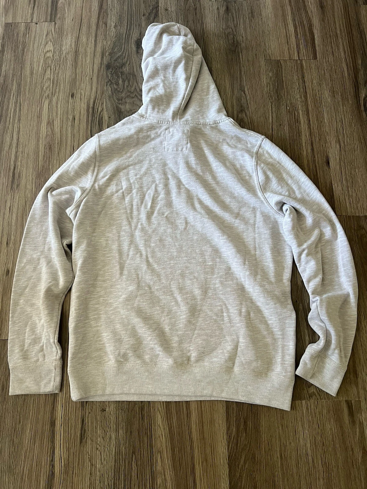 OFF WHITE Hollister Felpa con Cappuccio Donna XL Small Beige Off White Felpa Tasca con Cappuccio Logo