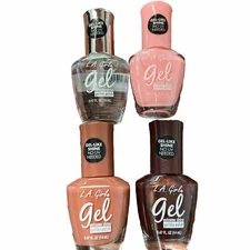 L.A. Girl Extreme Shine Gel Like Polish 651,918,714,716 All 4 Bottles As Shown