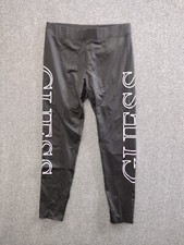 GUESS Black Logo Leggings Athletic Pants Track Yoga M