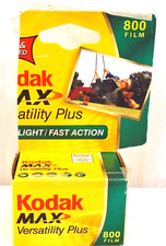 Vintage Kodak Max 800 35mm Film Made USA 24 Exposures Expired 05/2008