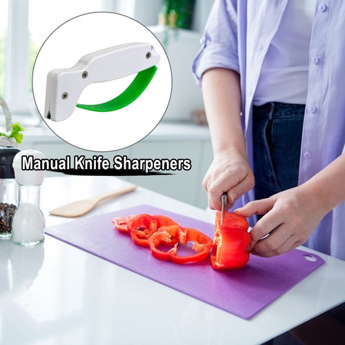 Portable Handheld Sharpen Knife Sharpener for Kitchen Outdoor Garden Tool Kit - Picture 5 of 8