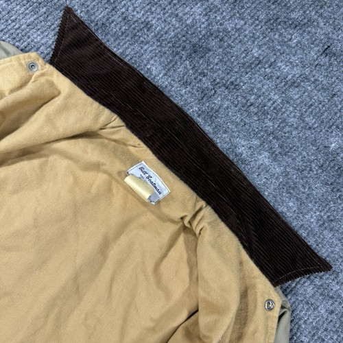 Vintage Jacket Mens Sz L Canvas Cloth Field Bill Boatman Chainstitch Flock Print - Picture 19 of 22
