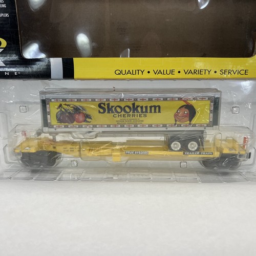 K-Line 2-11549 TCA Skookum Cherries Front Runner w Trailer Used O Gauge Club - Picture 2 of 13