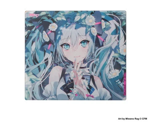 Wallhack SkyPAD SP-004 Hatsune Miku Gaming Mouse Pad Glass Pad
