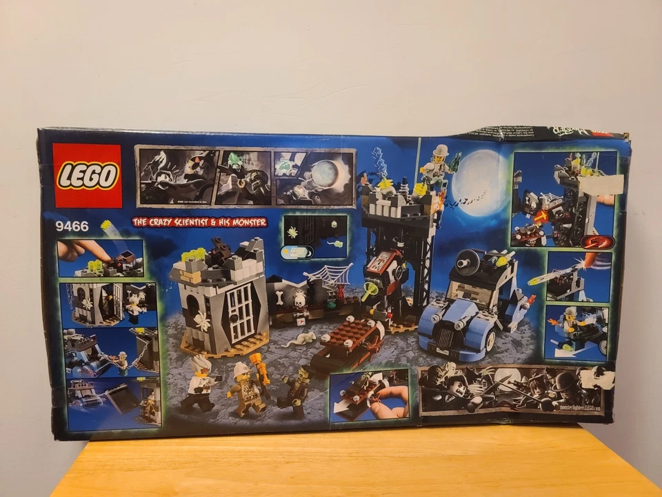 NEW Lego 9466 Monster Fighters Crazy Scientist and His Monster - Image 2 of 4