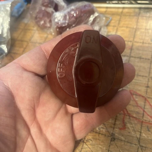 Vulcan Hart Knob,Control Red-W/Set Scr. 00-719255-00012 B1