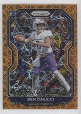 2020 Panini Prizm Rookie Lazer Prizm Ben DiNucci #337 5u3