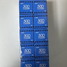 Cinesfilm 50d 10 Rolls 35mm Camera Film - Sealed, 2025 Expiry