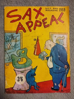 Sax Appeal 1959 UCT University Cape Town RAG Magazine South Africa Apartheid Era