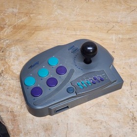 Vintage 90's InterAct Arcade Pro SV-446 Joystick with Sega Genesis Cord. Tested