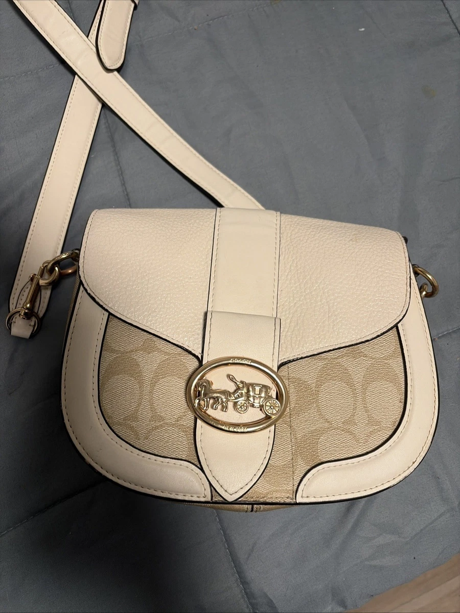 Coach Ivory Bags & Handbags for Women for sale | eBay
