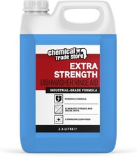 Dishwasher Rinse Aid - Original - 2.5 Litre - Professional Rinse Aid for Indust
