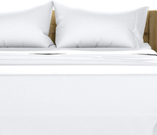 100 Egyptian Cotton Queen Sheets Set - Luxury 1500 Thread Count Egyptian Cotton