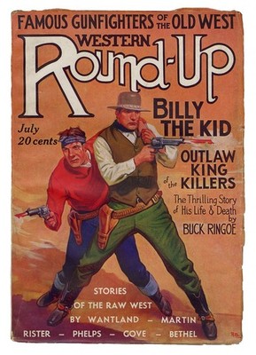 Pulp - WESTERN ROUND-UP #1 - Grade 5.0 - Comic Book