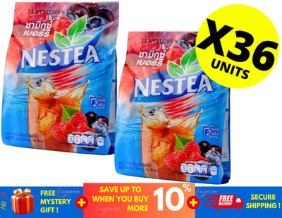 NESTEA Instant Mixed Berries Tea Mixes High Vitamin C (12.5g x 18 sachet) 2 PACK