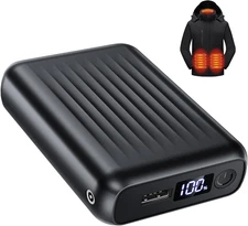 12V Heated Jacket Battery Pack 18400Mah, Portable 12V Power Bank, Battery Pack f