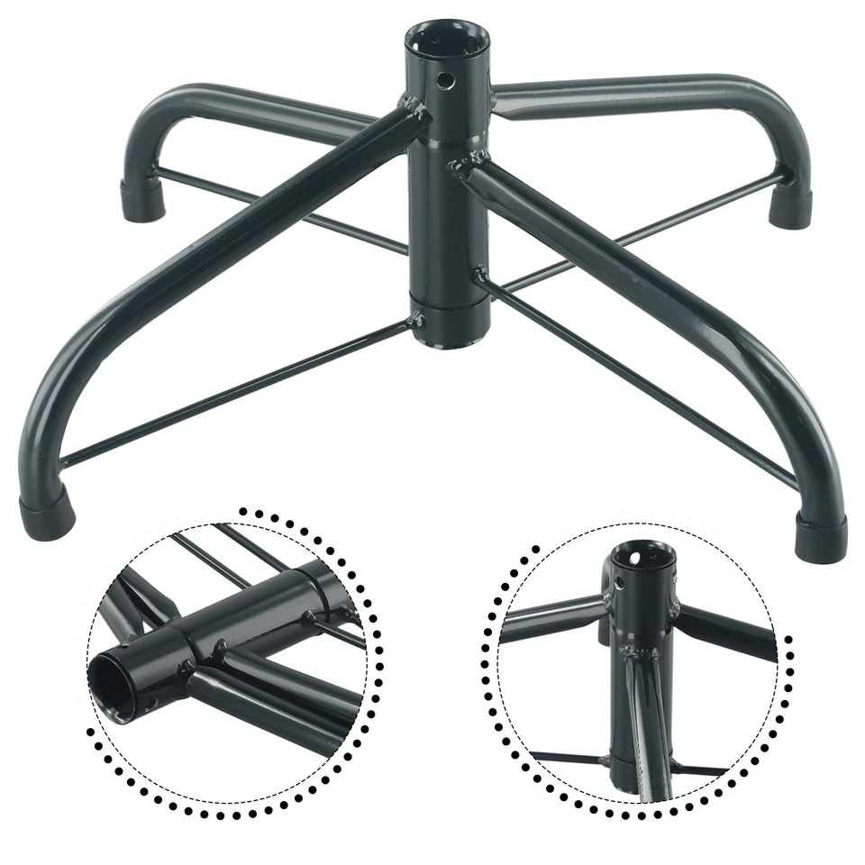 Sturdy Metal Base Bracket for Christmas Tree Foldable Legs for Storage - Image 4 of 4