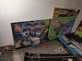 Massive Lot Lego Star Wars Power Miners Dino City Creator Atlantis Instructions