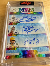 2023 Leaf Football Mv3 Emmitt Smith / Peyton Manning / Aaron Rodgers 6/7