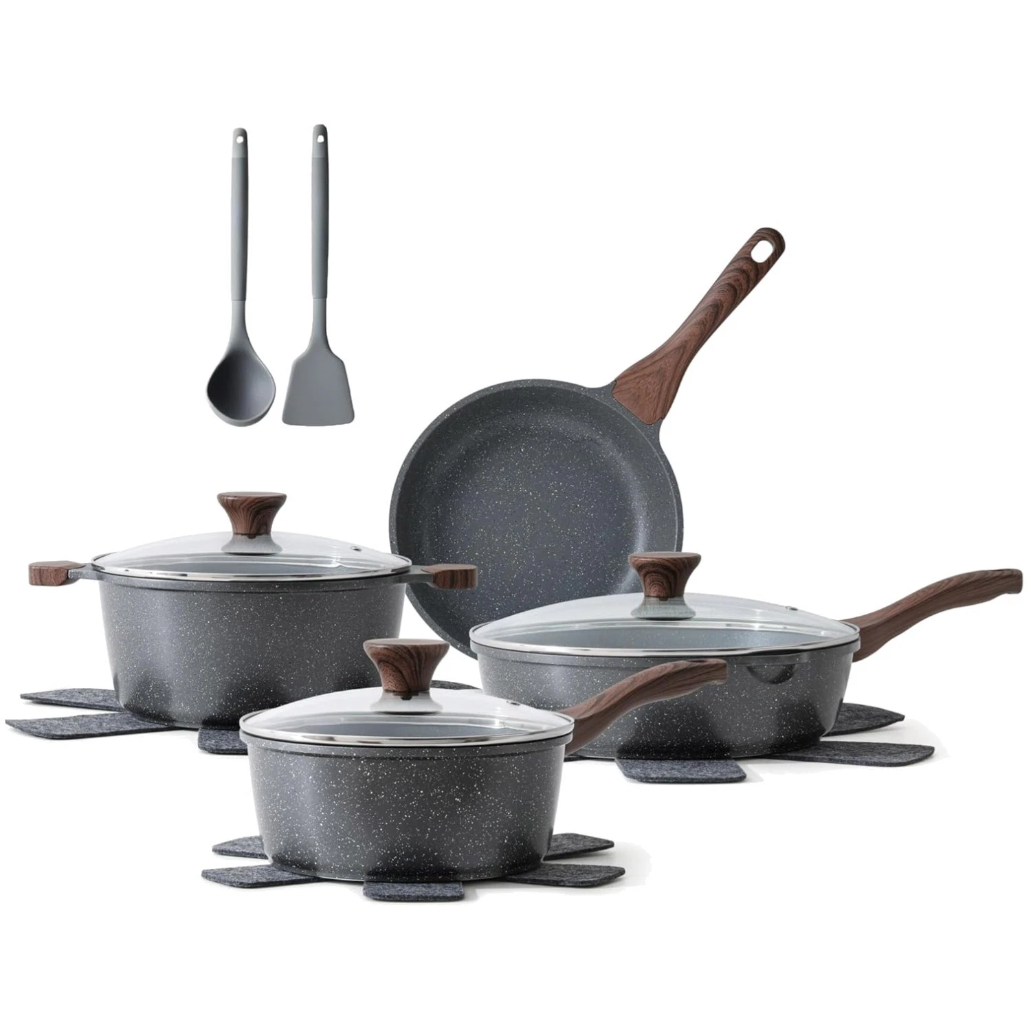 Nonstick Cookware Collection - Granite Coated