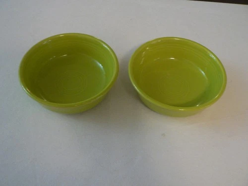 Fiesta - Lemongrass (Retired) - 5 5/8" Small Bowls (2) - Excellent+++++++++++