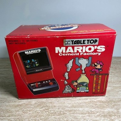 Nintendo Game & Watch Tabletop Mario's Cement Factory komplett in Box 7317