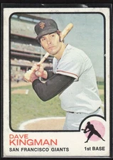 1973 Topps #23 Dave Kingman - $1 SHIPPING (JB4)