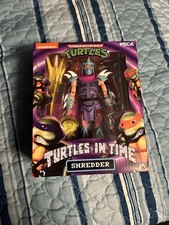 NECA TMNT Turtles In Time Series Shredder Teenage Mutant Ninja Figure New Sealed