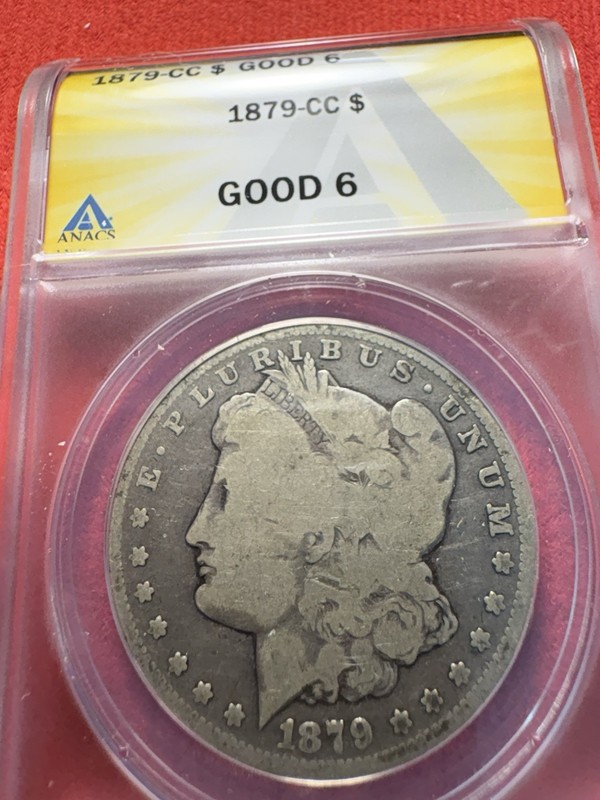 1879 cc morgan silver dollar