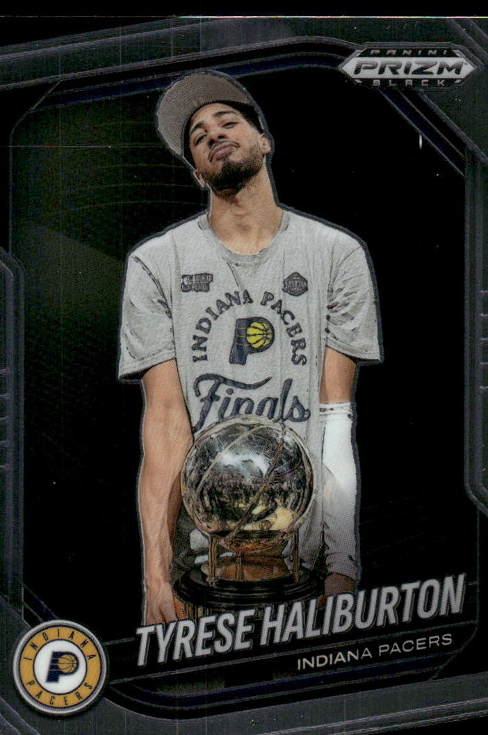 2024-25 Panini Prizm Black #171 Tyrese Haliburton - BSK