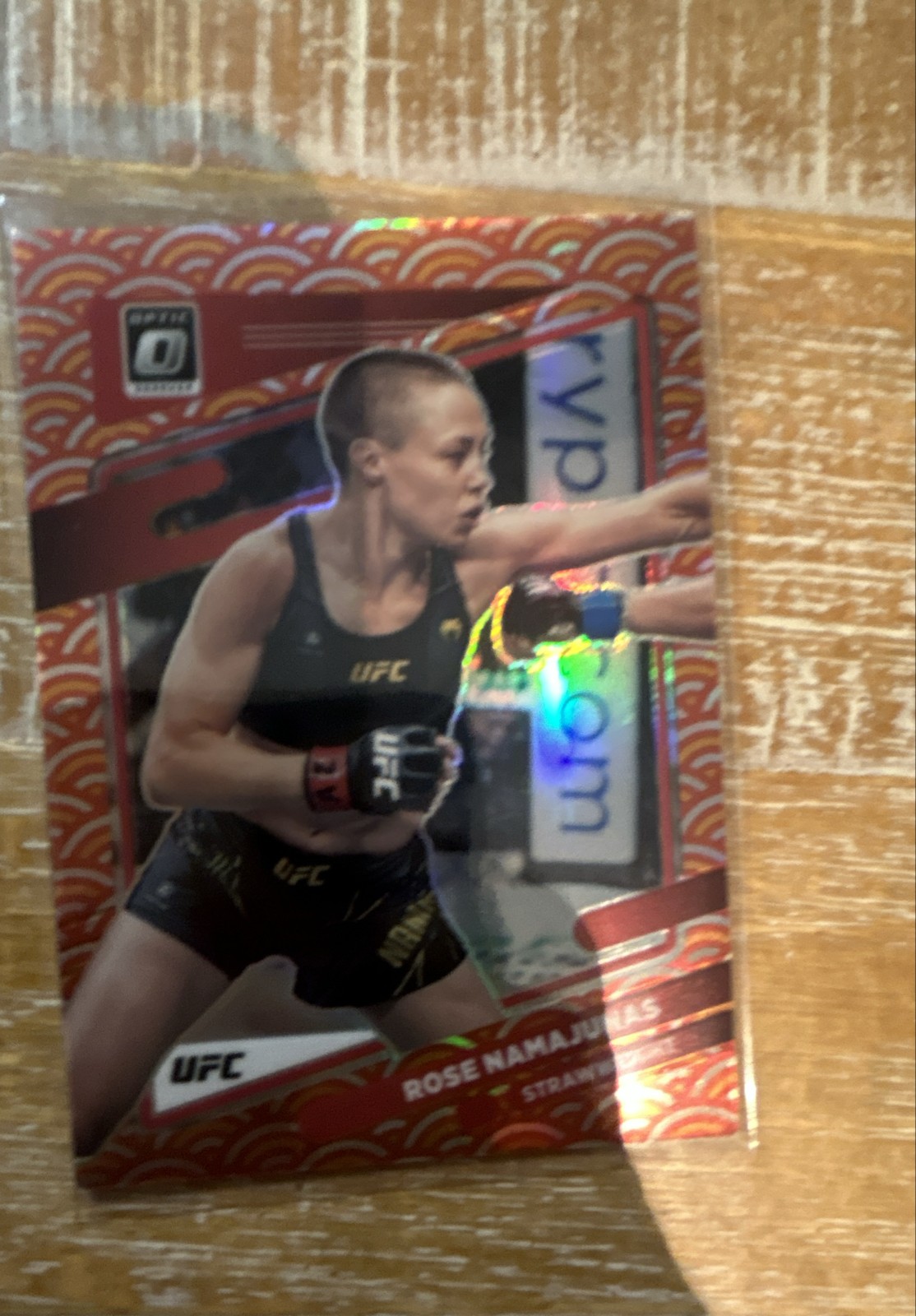 2022 Panini Donruss Optic UFC - Rose Namajunas #90 Photon Prizm
