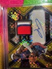 2022-23 Select Jalen Duren RC Gold Courtside auto checkerboard Rpa /10